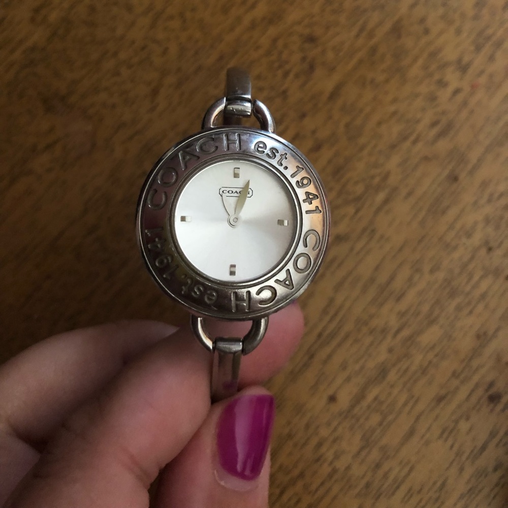 Silver Coach watch